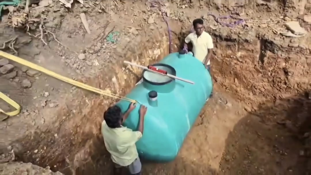 FRP Bio Tank different capacity installation
